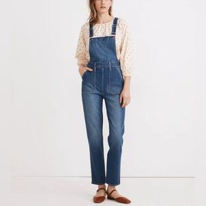 Madewell Stovepipe Overalls M (runs small)